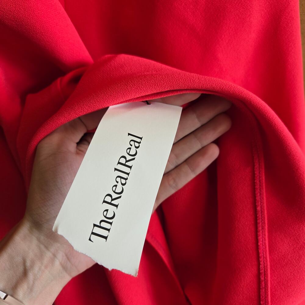 Safiyaa Alambra Dress Grenada Pink Heavy Crepe NWT US 6 Formal Maxi Gown Derby - Picture 7 of 10